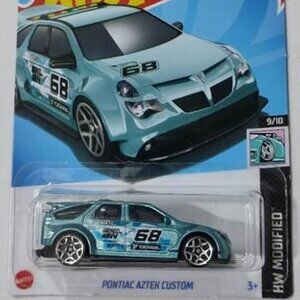Hot Wheels Pontiac Aztek Custom 111/250 Modified 9/10 New for 2024, Blue